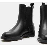 M&S Chelsea Flat Ankle Boots Black