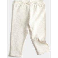 M&S Cotton Blend Fleece Lined Leggings (0-3 Yrs) Grey