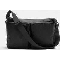 M&S Stormwear Zip Messenger Bag Black
