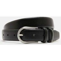 M&S Leather Buckle Belt Black