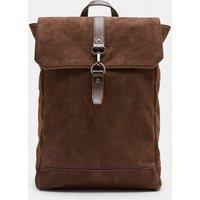 M&S Bonded Leather Backpack Dark Brown