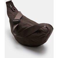 M&S Oversized Stormwear Cross Body Bag Dark Chocolate