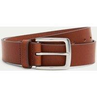 M&S Leather Casual Belt Tan