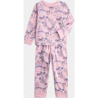 M&S Pure Cotton Disney Princess Pyjamas (1-8 Yrs) Blue Mix