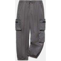 M&S Pure Cotton Lined Cargo trousers (6-16 Yrs) Grey