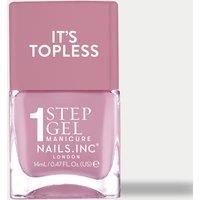 Nails Inc. It's Topless 1-Step Gel Nail Polish 14ml Mauve