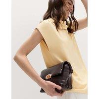 M&S Cowl Neck Top Yellow