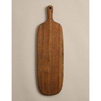 M&S Picky Bits Wood Paddle Serve Board Natural