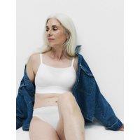 M&S Cotton Rich Post Surgery Assorted Full Cup Bra A-E White