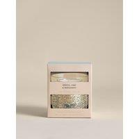 M&S Neroli Lime & Bergamot Refillable Light Up Candle Bundle Silver