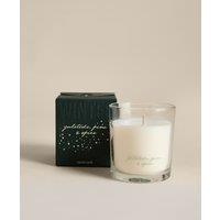 M&S Yuletide Pine & Spice Boxed Candle Green Mix