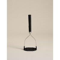 M&S Soft Grip Handle Nylon Masher Black