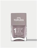 Nails Inc. It's Topless 1-Step Gel Nail Polish 14ml Sage