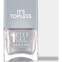 Nails Inc. It's Topless 1-Step Gel Nail Polish 14ml Pearl Grey