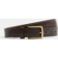 M&S Leather Belt Brown