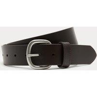 M&S Leather Belt Dark Brown