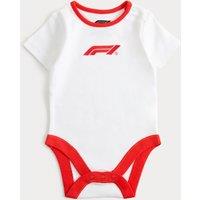 M&S Formula 1 Bodysuit (7lbs-2 Yrs) White Mix