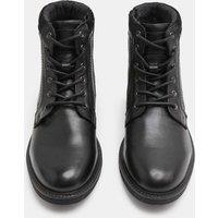M&S Leather Lace Up Casual Boots Black