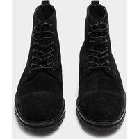 Autograph Suede Toe Cap Boots Black