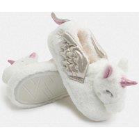 M&S Kids' Unicorn Slippers (4 Small-6 Large) Multi