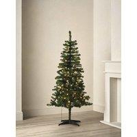 M&S 6ft Pre-Lit Spruce Artificial Christmas Tree Green