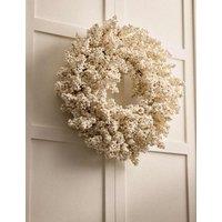 M&S White Berry Statement Wreath White