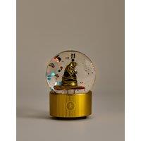 M&S Harry Potter Sorting Hat Light Up Snow Globe Gold Mix