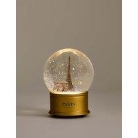 M&S Light Up Paris Snow Globe Multi