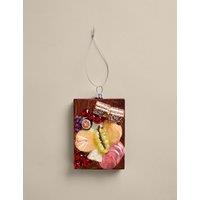 M&S Glass Hanging Charcuterie Board Decoration Multi