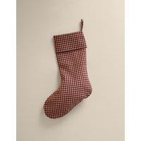M&S Woven Gingham Hanging Stocking Multi