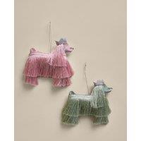 M&S 2 Pack Tassel Afghan Hanging Decorations Multi