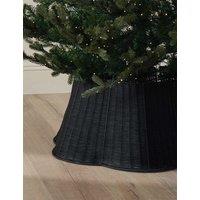 M&S Rattan Tree Skirt Black