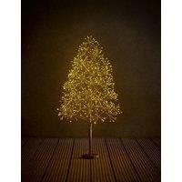 M&S 3ft Pre Lit Twig Cluster Christmas Tree Black Mix