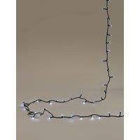M&S 500 Bright White Mains String Lights White