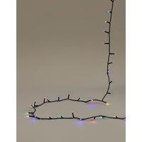 M&S 500 Multicoloured Mains String Lights Multi