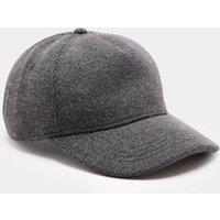 M&S Knitted Baseball Cap Charcoal