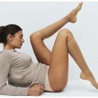 M&S 3 Pack 20 Denier Firm Support Knee Highs Rose Quartz