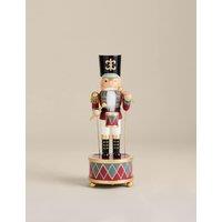 M&S Musical Drummer Nutcracker Red Mix