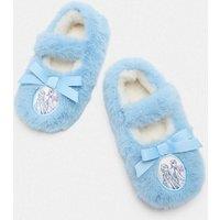 M&S Kids' Disney Frozen Slippers (4 Small - 13 Small) Blue