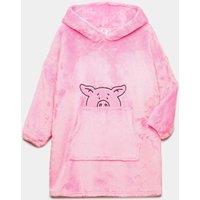 Percy Pig Percy Pig Oversized Hoodie (6-16 Yrs) Pink Mix