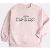 M&S Cotton Rich K-Pop Demon Hunters Sweatshirt (6-16 Yrs) Pink