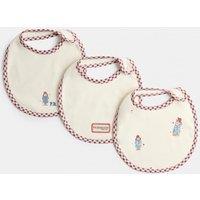 M&S 3 Pack Paddington Bibs Ivory