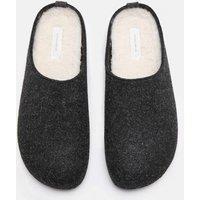 M&S Felt Mule Slippers with Freshfeet Charcoal
