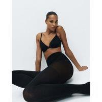 M&S 2 Pack 100 Denier Opaque Shaping Tights Black