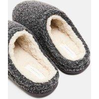 M&S Cosy Mule Slippers with Freshfeet Grey