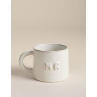 M&S Stoneware Mr Mug Natural Mix