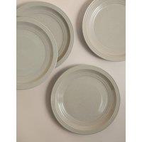 M&S Set of 4 Southwold Stoneware Dinner Plates Cream