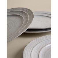 M&S Set of 4 Padstow Dinner Plates White