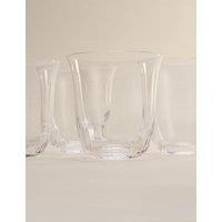 M&S Set of 4 Delphine Tumblers Clear