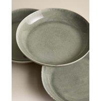 M&S Set of 4 Henley Stoneware Pasta Bowls Green